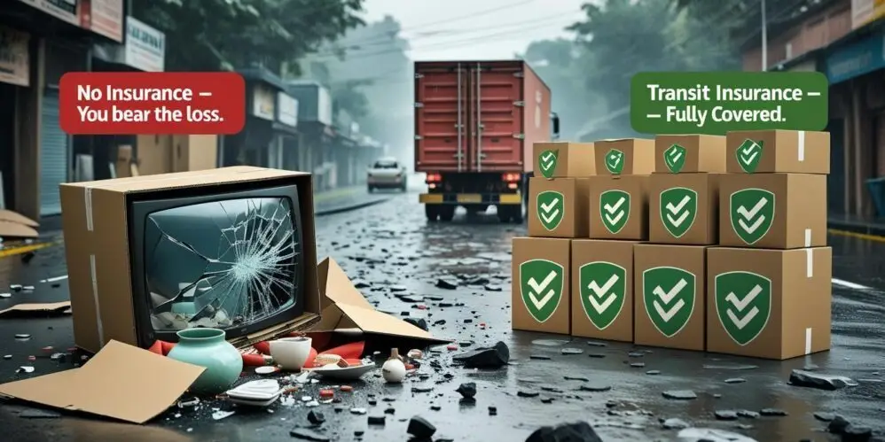 transit Insurance Coverage provide by moving company